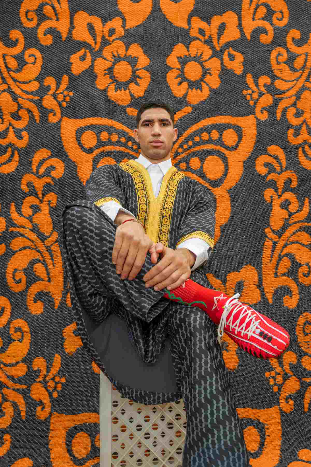 Under Armour presentó botines personalizados para Achraf Hakimi 0