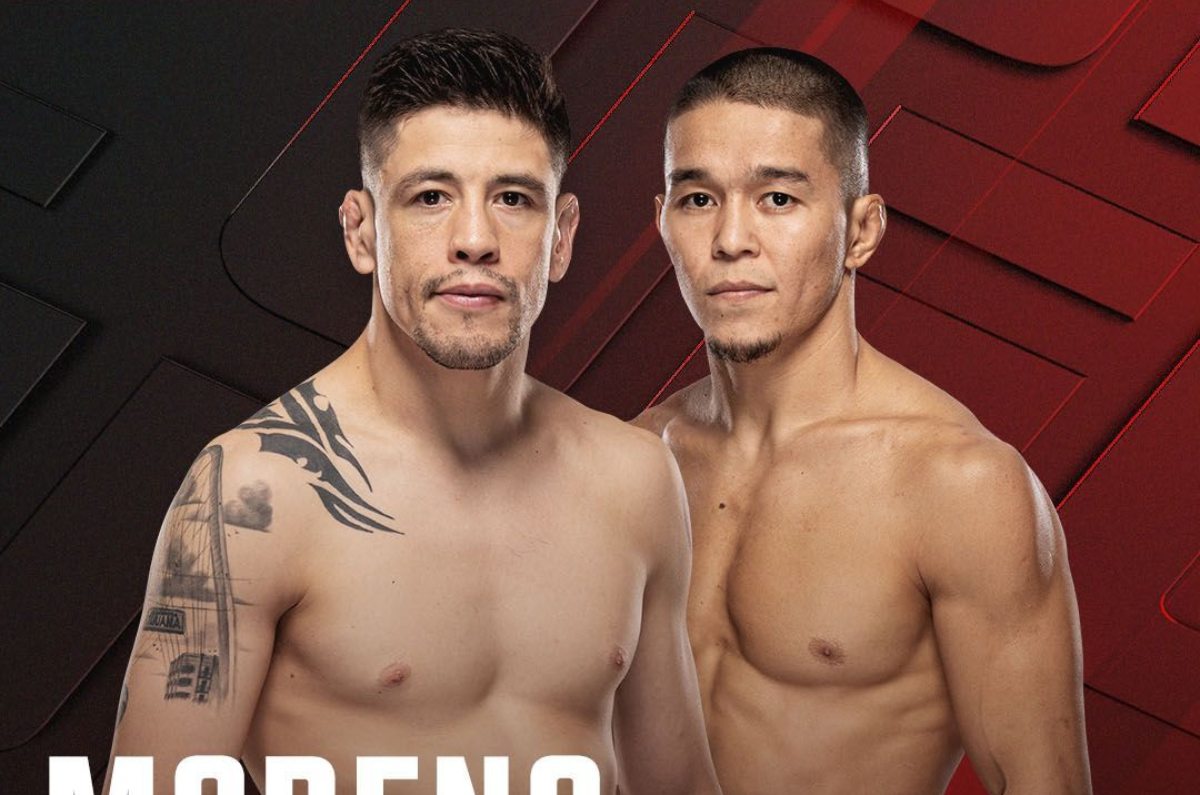Brandon Moreno se enfrentará a Asu Almabayev en la Arena CDMX